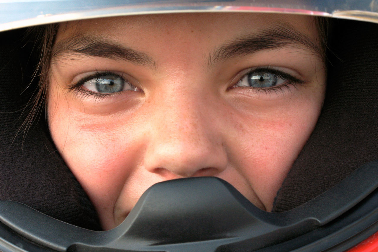 Girl kart racer, Austin, TX